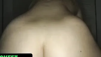 Bubble Ass sexy Bouncing on Top of Huge Dick