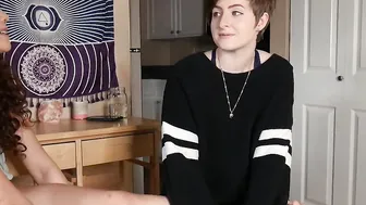 Amelia  Alex Takes Turns with the Strap on