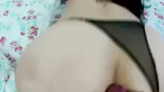 My Huge Cock Bf Pounded my Butt with an Anal Plug