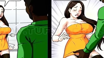 Wedding Anniversary - Slutty Wifey couldnt Resist two Gigantic Ebony Dicks | Restaurant Wc Anal
