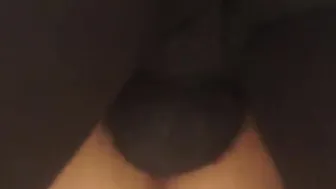 Milf ride gigantic african penis