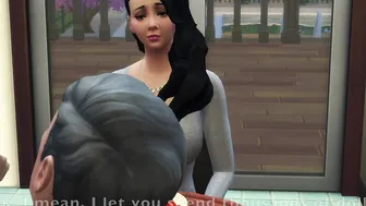Sims four: Slutty Wifey Fucks bbc while Cuckold Hubby Naps