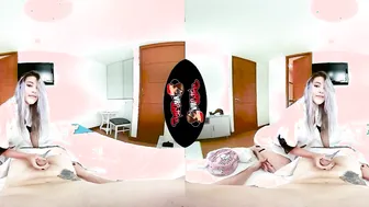 VRLatina - Big Boobed Latin Nurse Gets Naked and Fucks VR