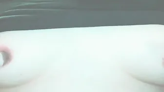 Nipple Suction Masturbation with Nipple Pump.
