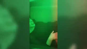 Lovers going wild on partybus. 30 people watching