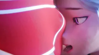 【MMD R-teenagers SEX DANCE】INTENSE ANAL FUCKED GODDESS WHITE BUTTOCKS SEX 性的快楽 [MMD]