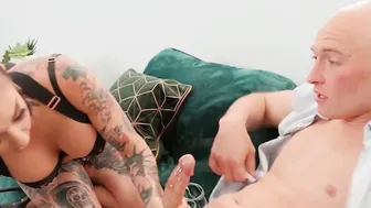Brazzers - Zac Wild has to Prove to Joanna Angel that he has a Gigantic Penis  can last until