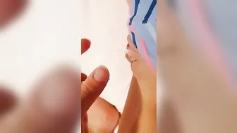 Snapchat Eighteen Hoe Rubbing her Great Vagina