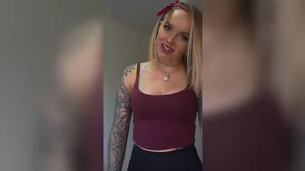babe Old Inked Next Door Catches you Staring