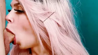 He Screwed my Mouth Rough and Hard - I Swallowed every Drop of Cum
