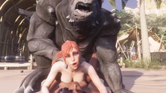 Wild Life / Big Furrie with two sluts