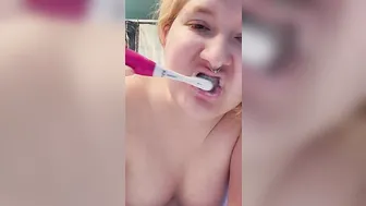 Brushing my Teeth one