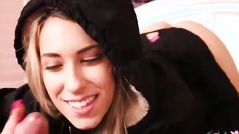 Turned On Sister Kimber Lee Uses Foot Hands Mouth  Twat On Step