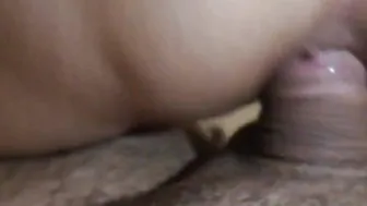 dick into arse