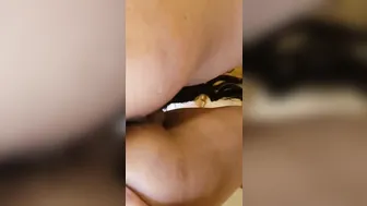 Tramp Stamped Filipina Lets older Man Anal Boned her Booty