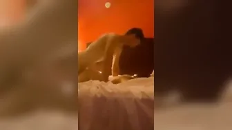 Young Lovers Making Love