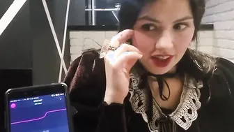 Restaurant porn video – Vibrating Underwear inside a Restaurant