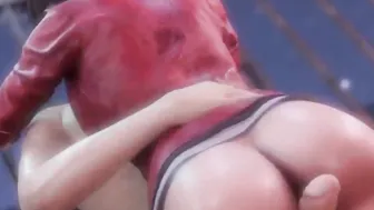 【MMD R-18 yo SEX DANCE】ASS GAME AND SENSUAL MELONS BUTTOCKS コックで遊ぶ [MMD]