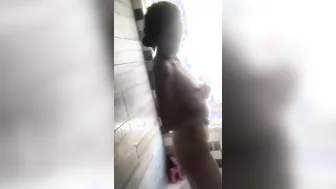 Shower with Sex Toy