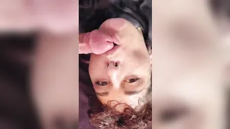 Split-tongue Oral Sex Close up POV— Tongue Worship for his Penis