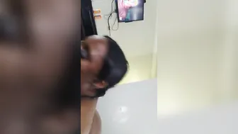 Gigantic booty deep throat 12