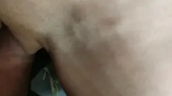 Rubbing cunt then cumming into my underwear and pull them up