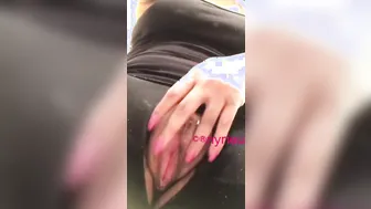 Masturbating  Rides Tht Sex Toy
