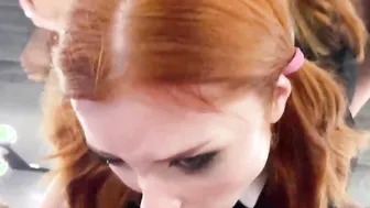 High Class Deep Sucking Off Huge Cock Classmate for Giving a Vibrator