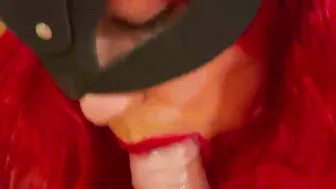 19 Year Old Bj and Cum inside Mouth Closeup