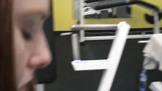 HUNT4K. Inside empty gym hunter pays cash for greedy cuckold and impales