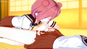AKARI AKAZA FUTANARI YURU YURI