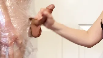 Torturing his Dick after he Jizzes Hand Job