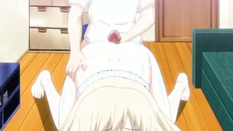 HOTTIE BLONDE WANTS a LONG COCK INTO HER LITTLE SNATCH / UNCENSORED CARTOON