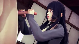 3D Anime: ROUGHLY BANGED Hinata (Naruto)