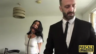 Getting Fingered porn video – Tied submissive cougar gets finger bang