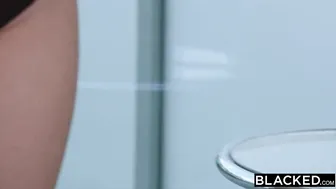 BLACKED Teenagers blonde with humongous booty is ebony dick Only