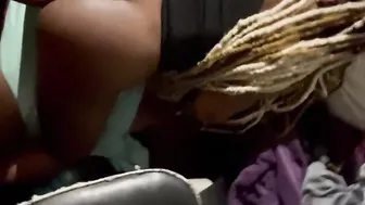 African Skank Fucks on the Floor