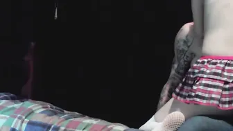 Sex with school cunt with mouth