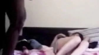 Bed Room porn video – African Dude Fucks His Korean Female Friend Into His Bedroom