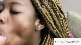 African Ghetto Dancer Does Porn Casting
