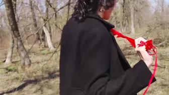 Lets Walk into Nature - Outdoors Agent PickUp Russian College Girl to Real Outdoors Banged