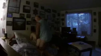 Window porn video – Front Room Sex while People Walk by the Window