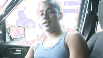 Bdsm teenie cum drenched into bukkake film