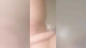 Having Fun with my Cunt inside the Shower