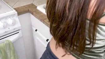 Shy Slim 19 Year Old Ashlynn Taylor Groped Virtually Pounded and Given Step Guys