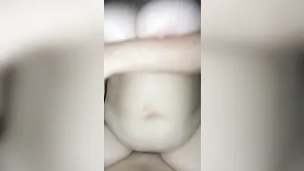 White Fiance Ride on a Dick Groaning