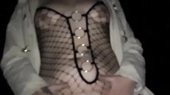 milf gets Nude inside the Snow