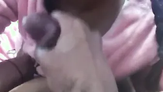 Stepcousin Takes the Cum out of me with her Mouth  Swallows it all