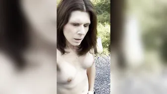 Rubbing Twat At Scenic Overlook