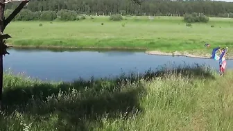 Hill porn video – On Hill Upon Volga river